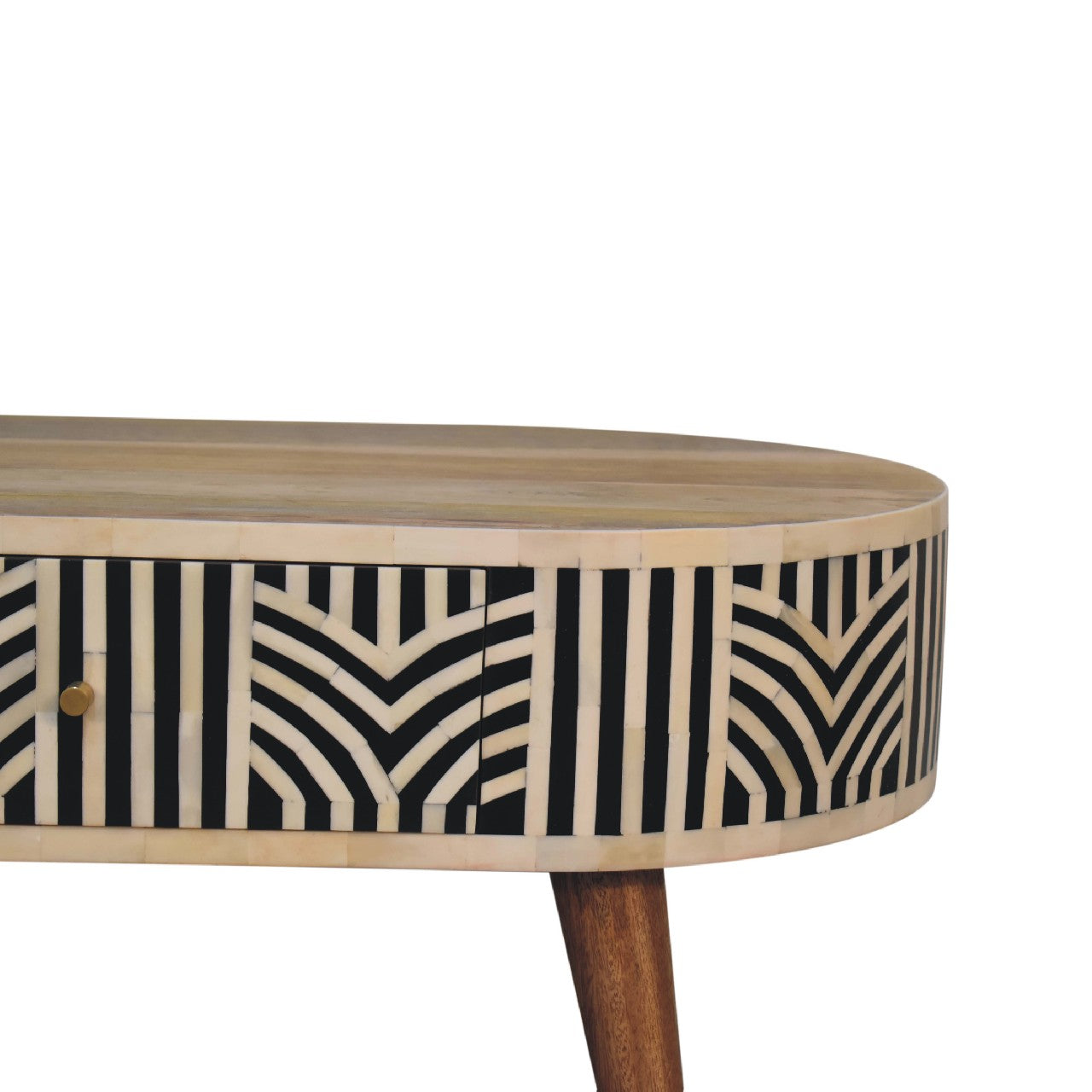 Edessa Bone Inlay Coffee Table | Solid Mango Wood