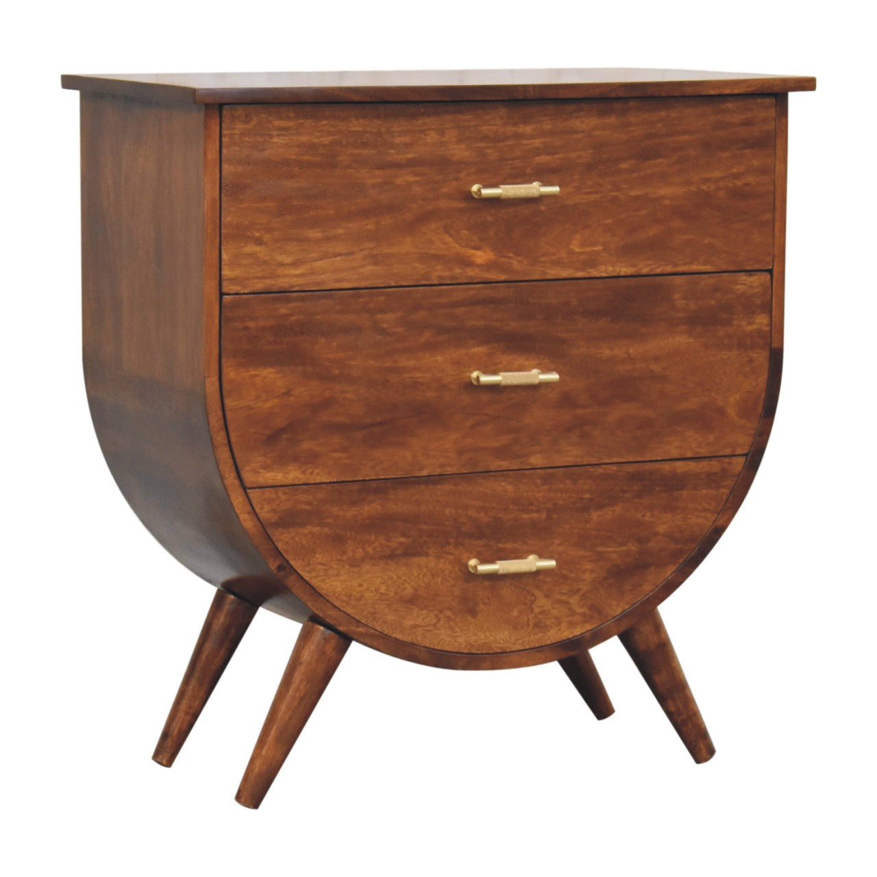 Agra Bedside Table | Solid Mango Wood