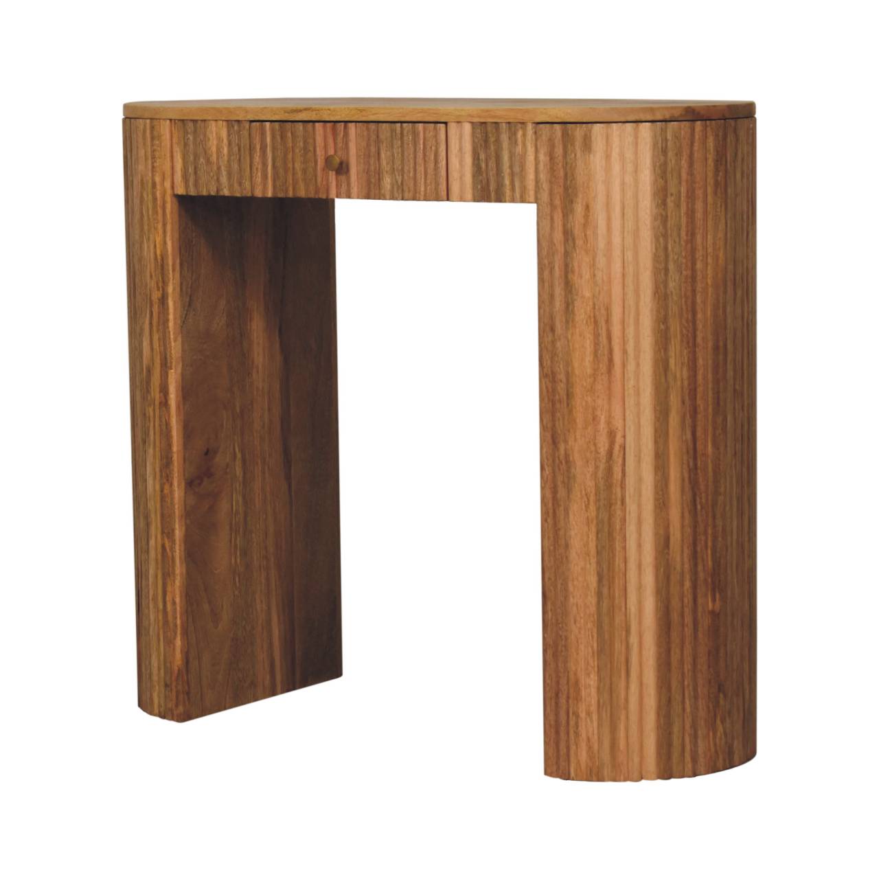 Soba Straight Console Table | Solid Mango Wood