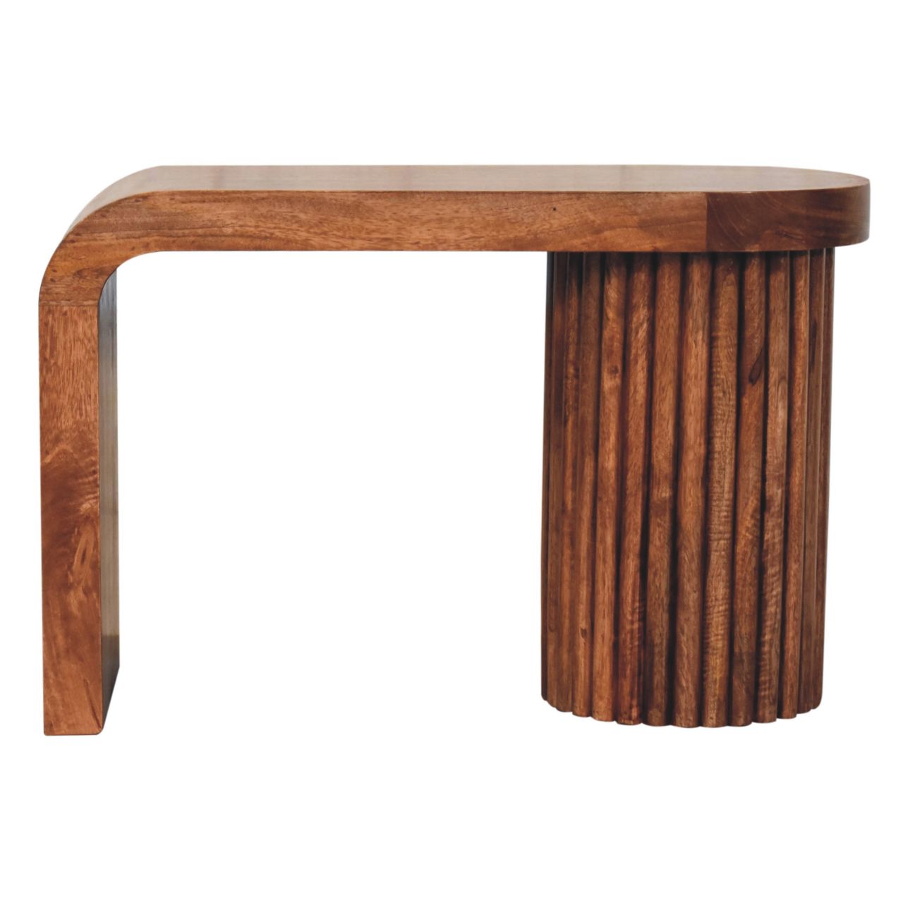 Honey Caramel Serenity Coffee Table | Solid Mango Wood