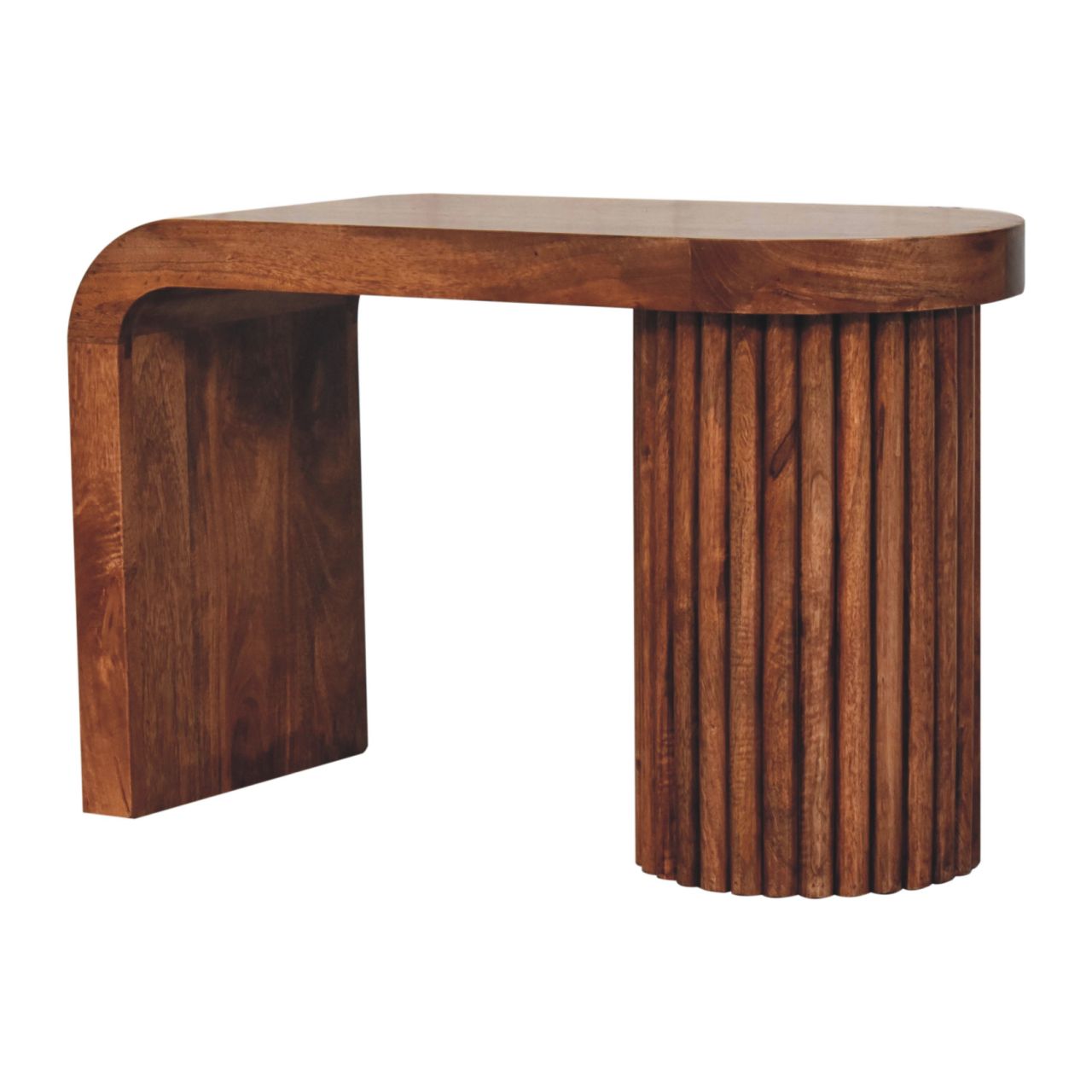 Honey Caramel Serenity Coffee Table | Solid Mango Wood