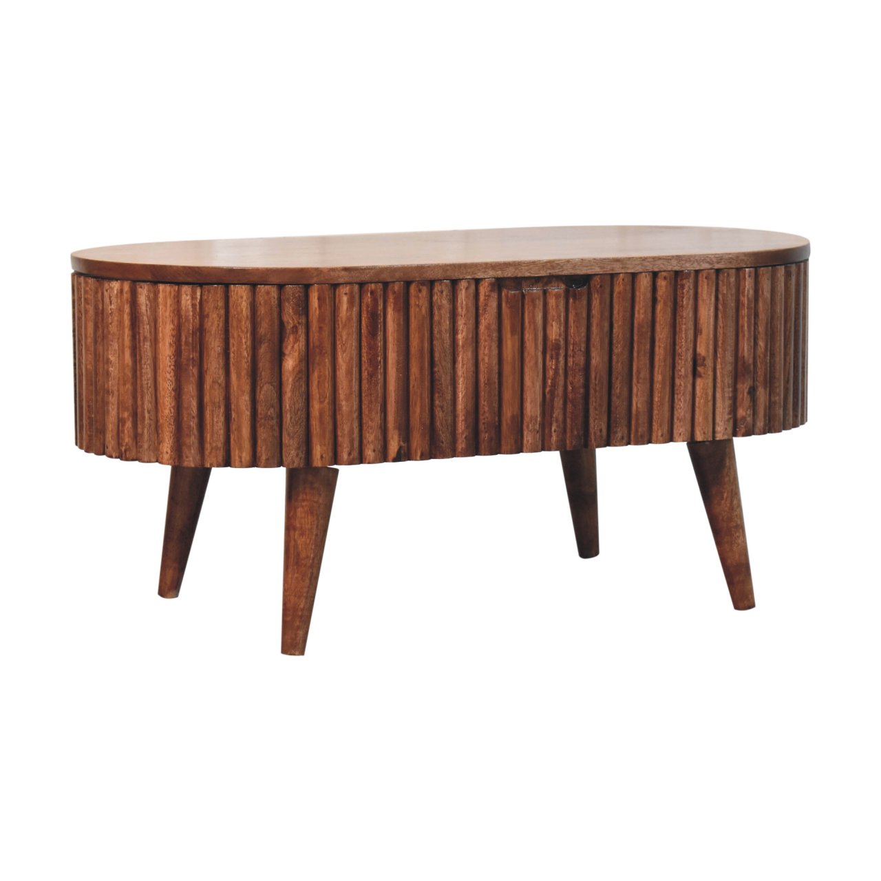 Honey Caramel Mokka Coffee Table | Solid Mango Wood