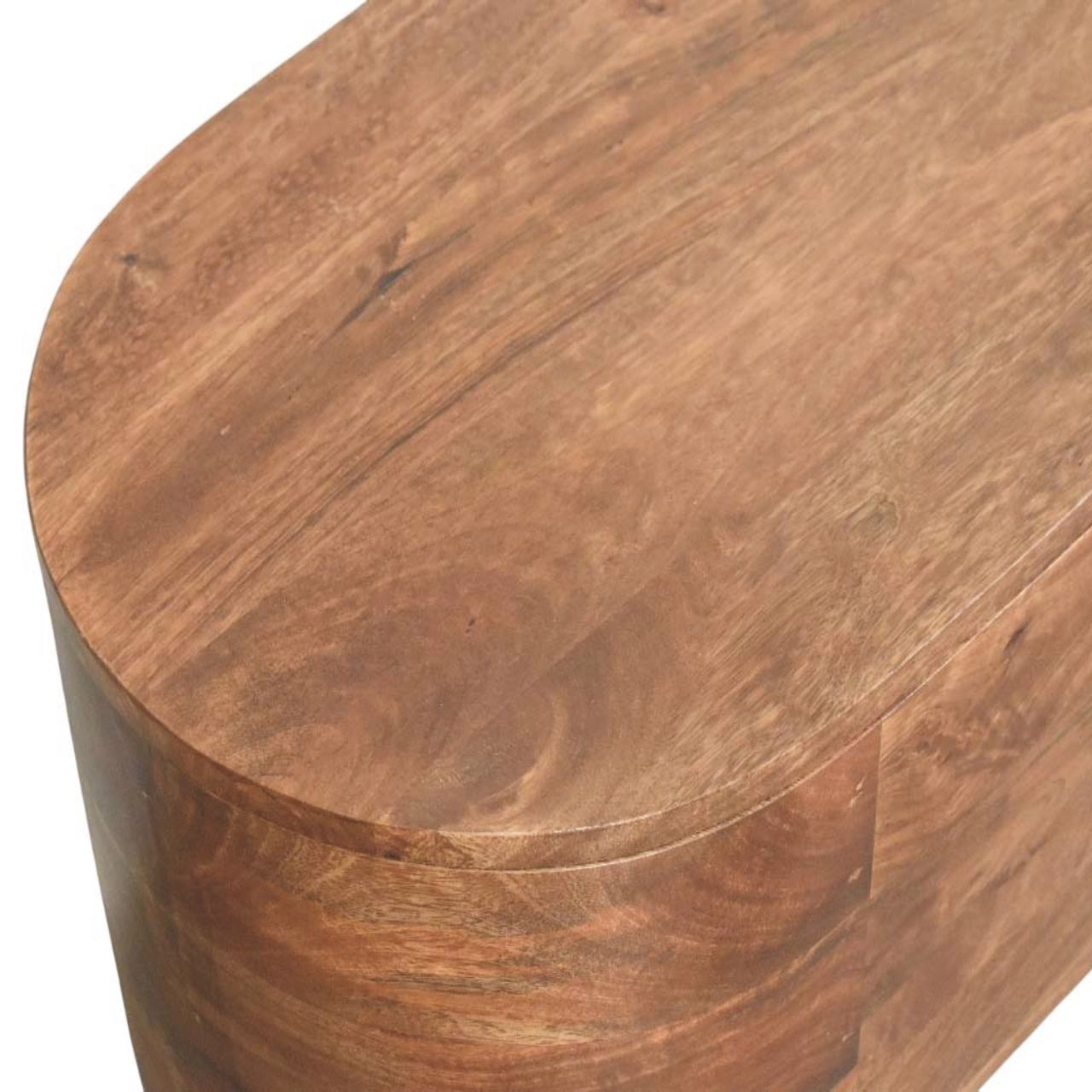 Curva Storage Trunk | Solid Mango Wood
