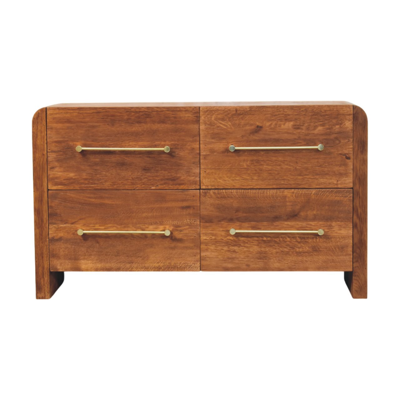 Aurelio Four Drawer Chest | Solid Mango Wood