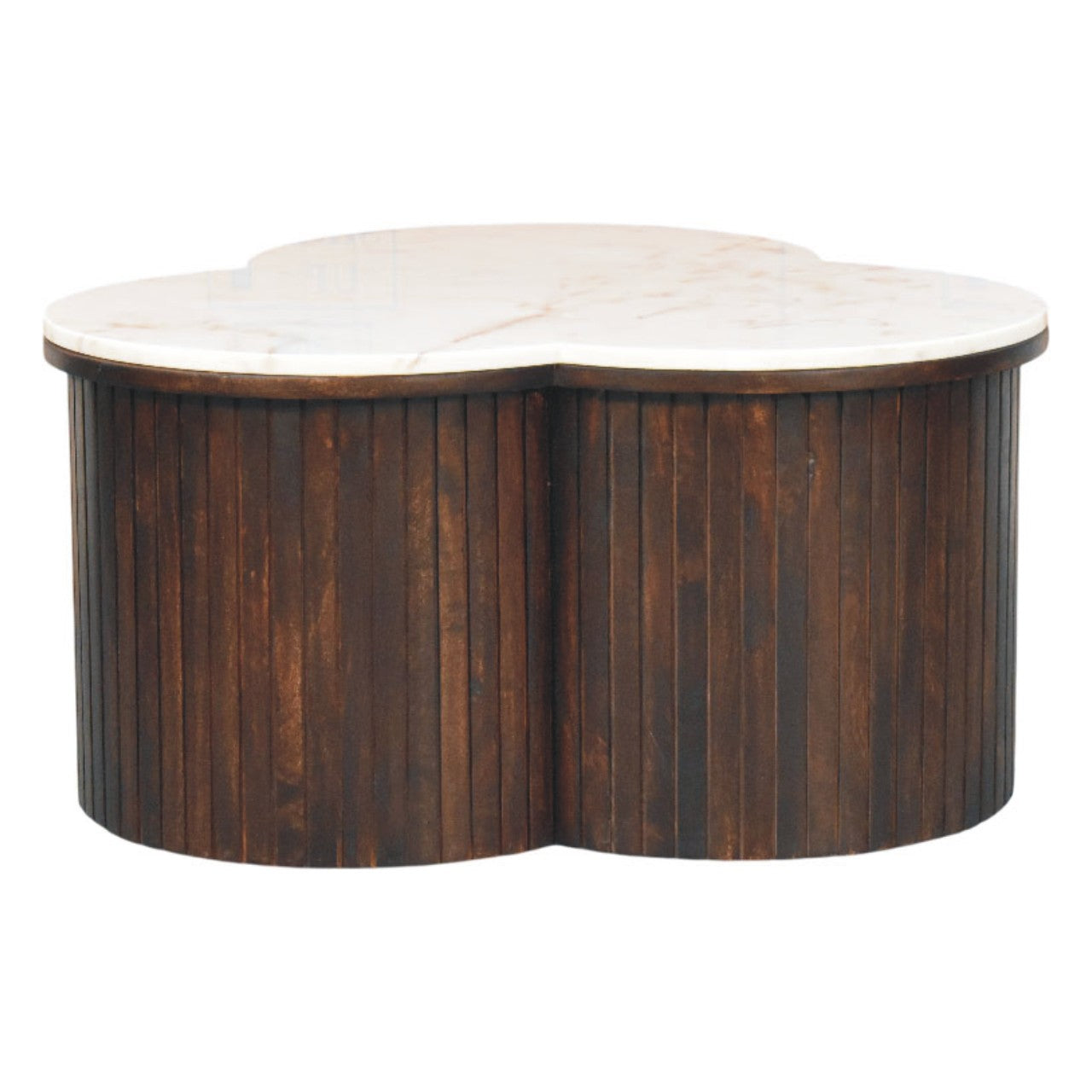 Verona Marble Coffee Table | Solid Mango Wood