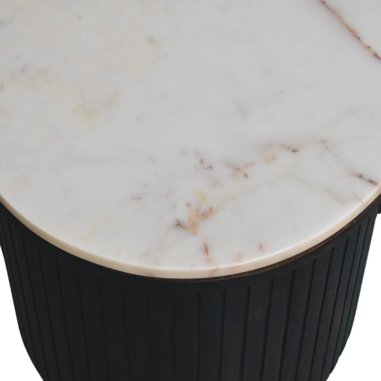 Verona Marble Coffee Table | Solid Mango Wood
