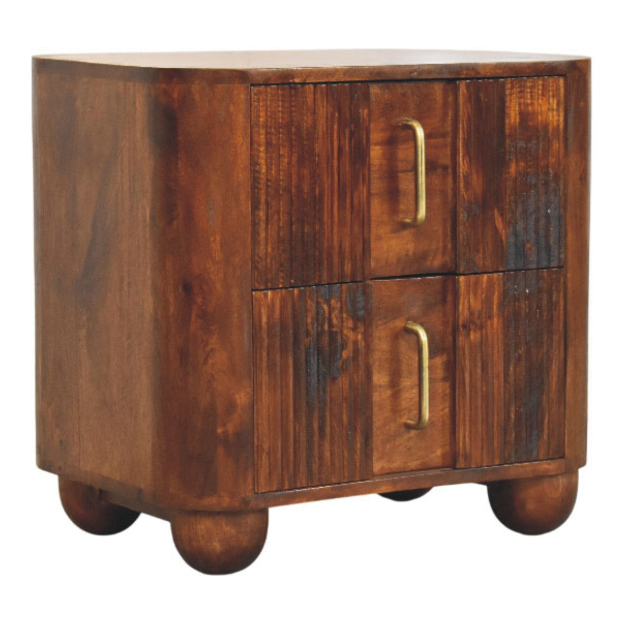 Ribera Bedside Table | Solid Mango Wood