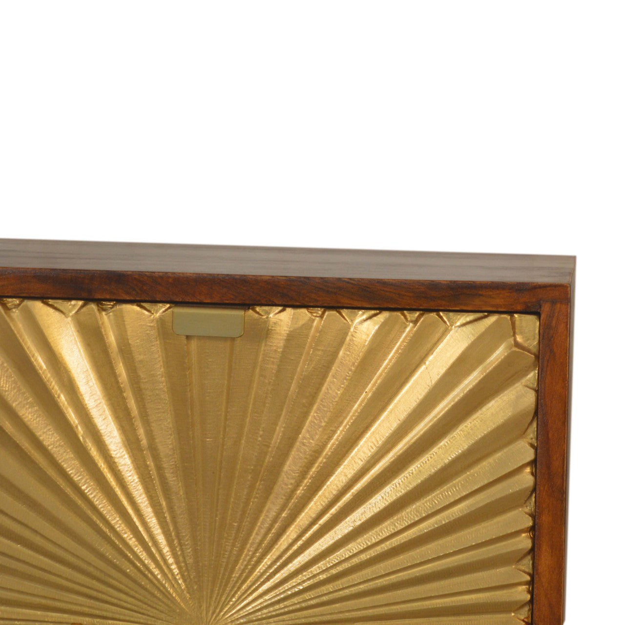 Manila Gold Nightstand | Solid Mango Wood