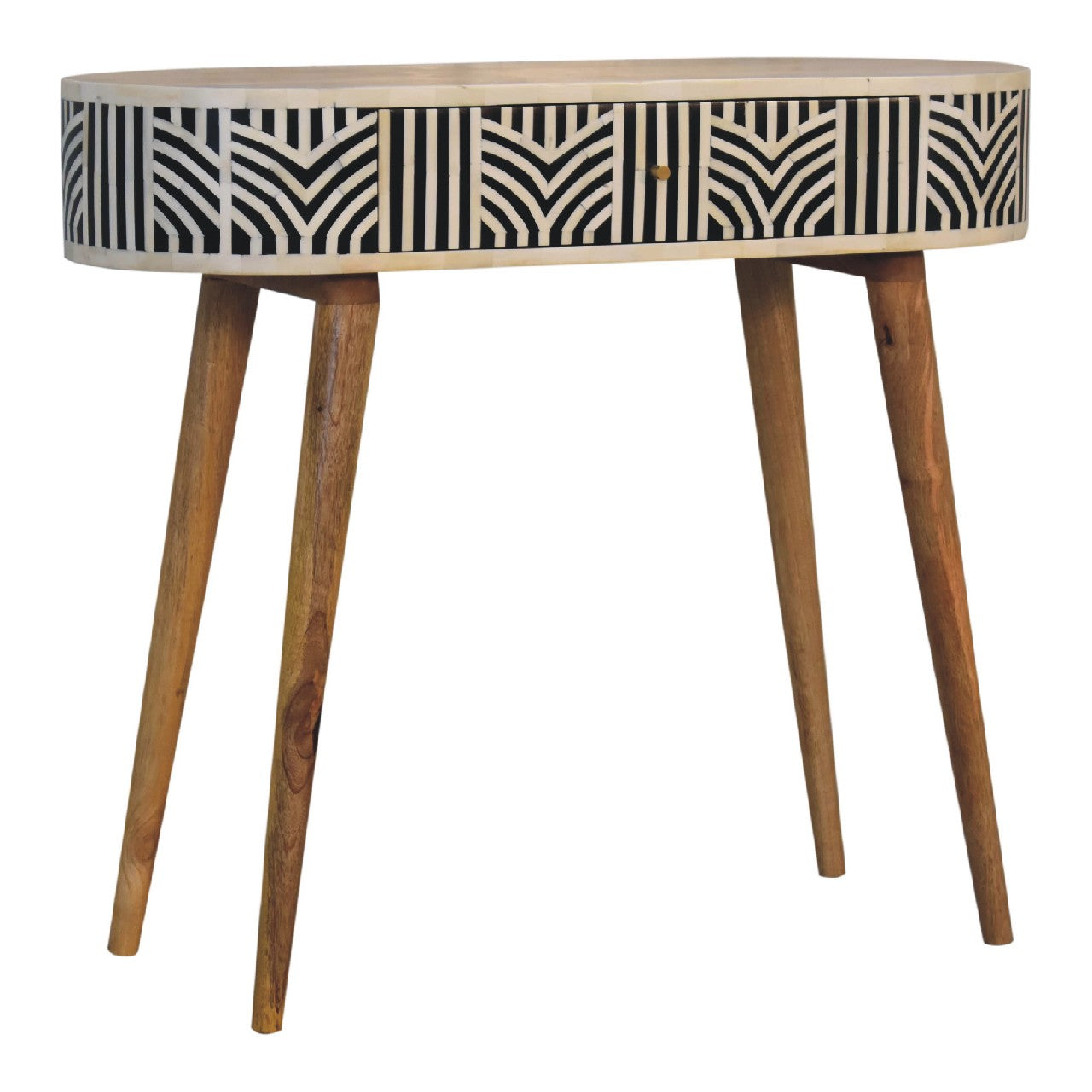 Edessa Bone Inlay Console Table | Solid Mango Wood