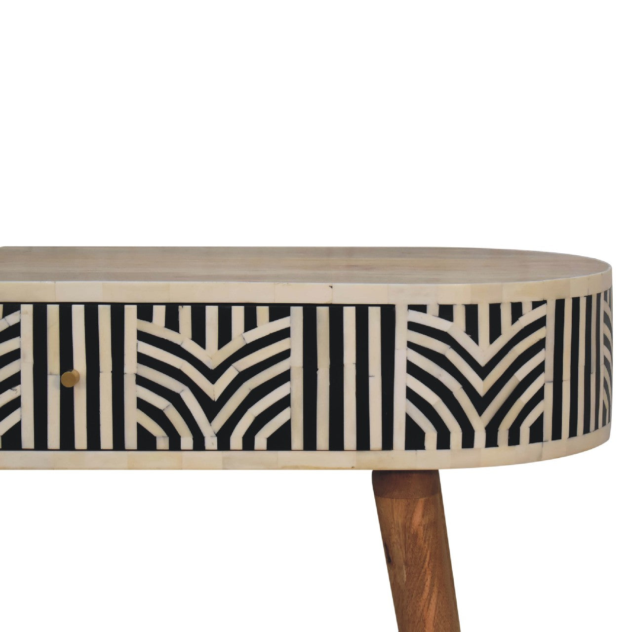 Edessa Bone Inlay Console Table | Solid Mango Wood