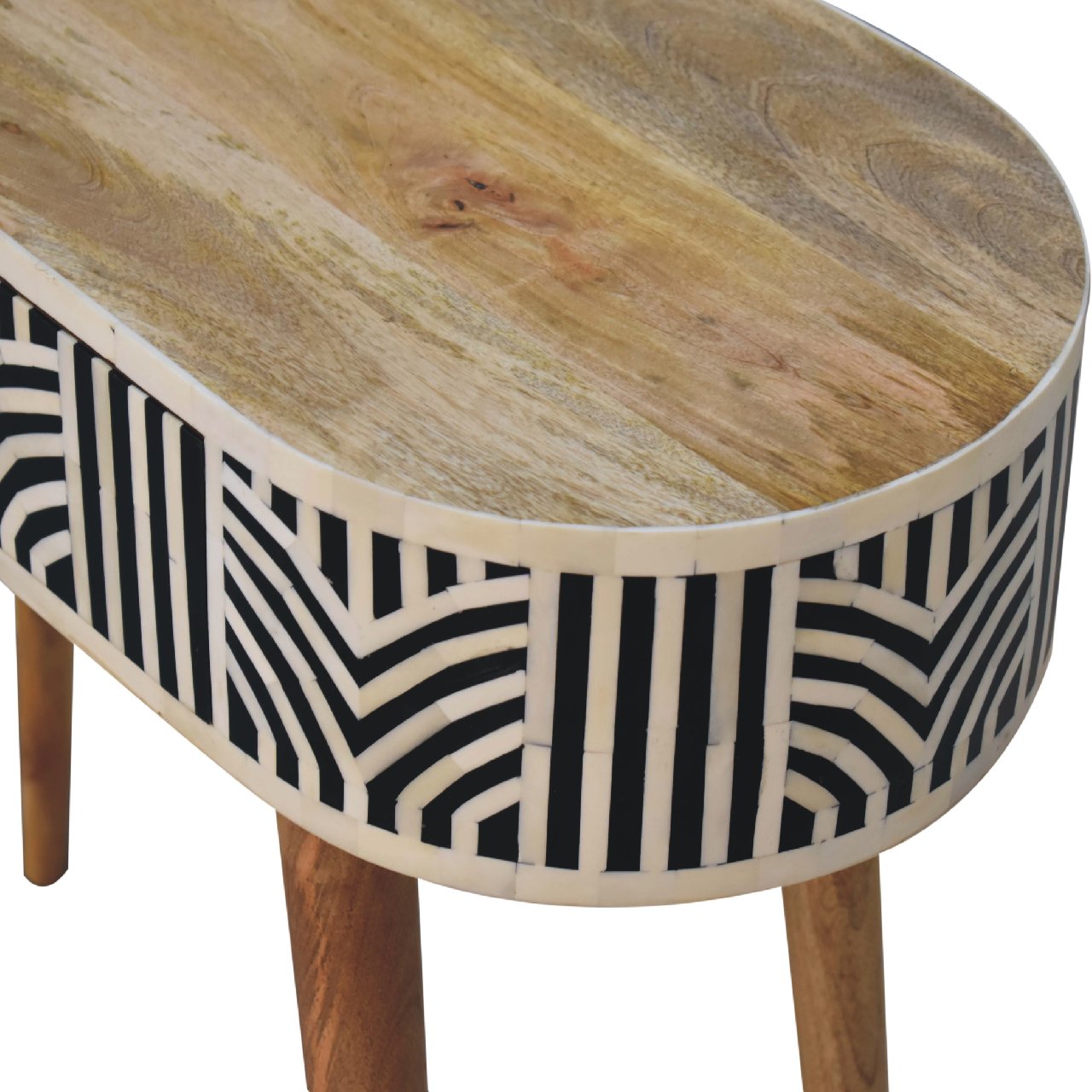 Edessa Bone Inlay Console Table | Solid Mango Wood