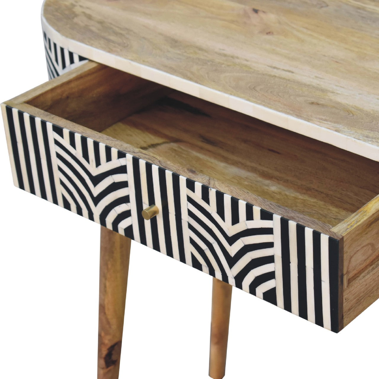 Edessa Bone Inlay Console Table | Solid Mango Wood