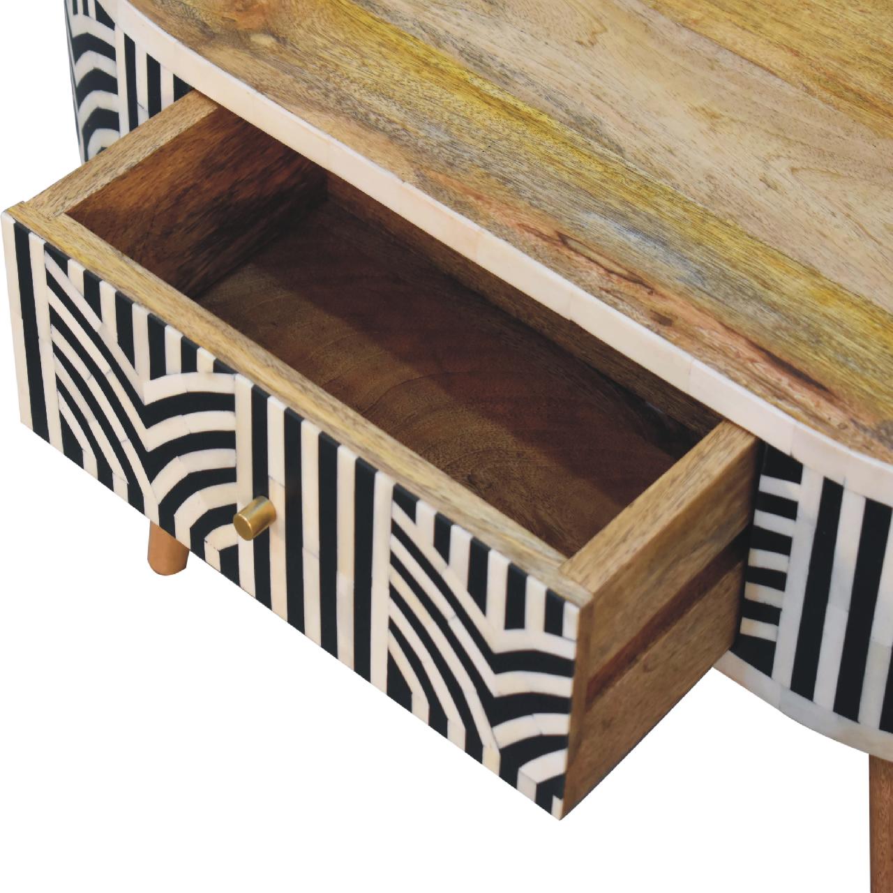 Edessa Bone Inlay Coffee Table | Solid Mango Wood