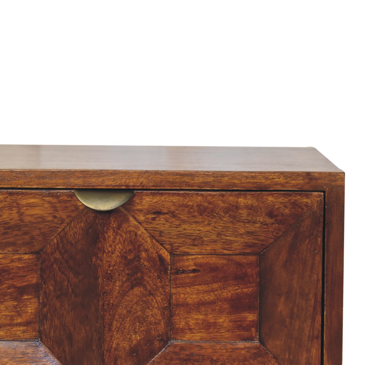 Quad Nightstand | Solid Mango Wood