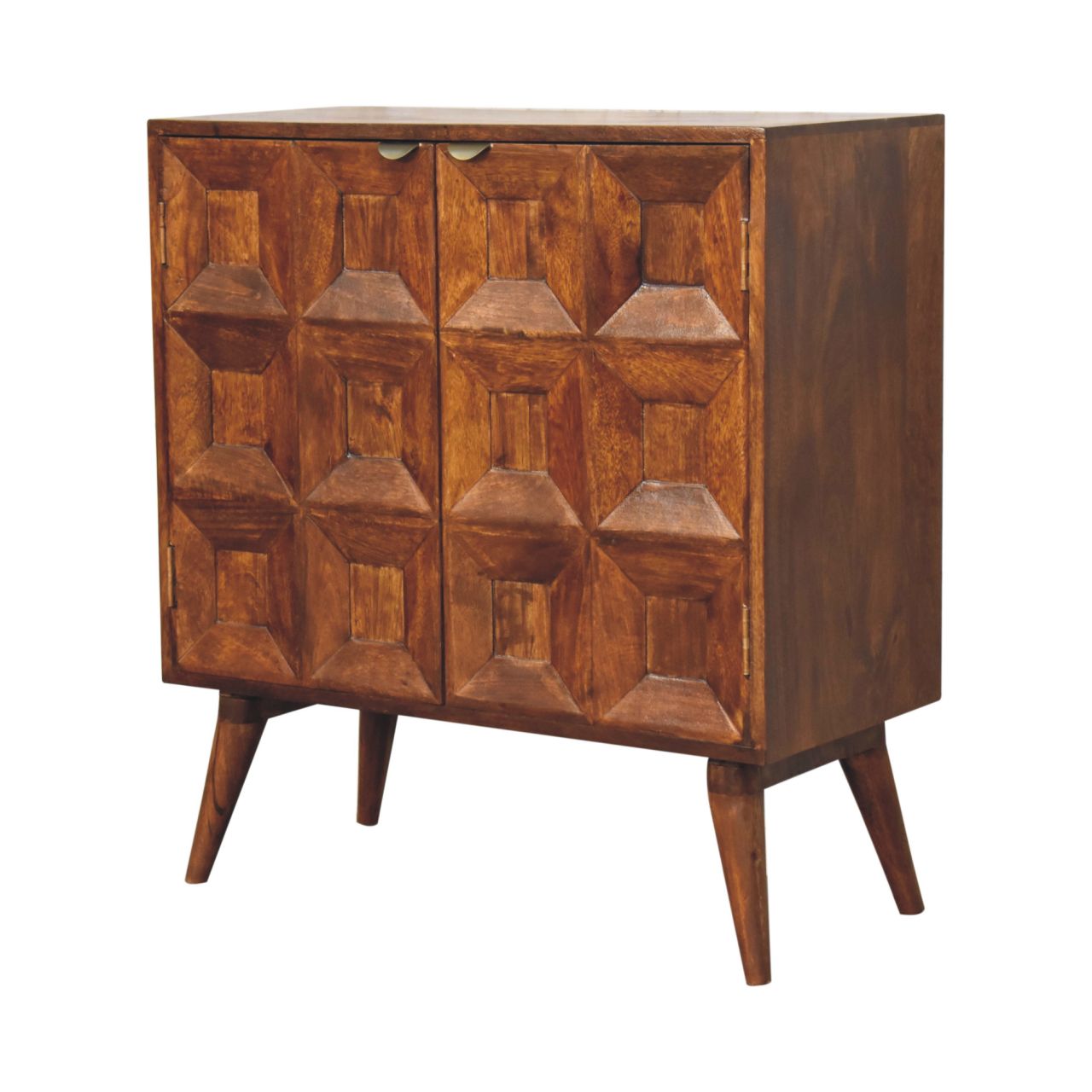 Quad Cabinet | Solid Mango Wood