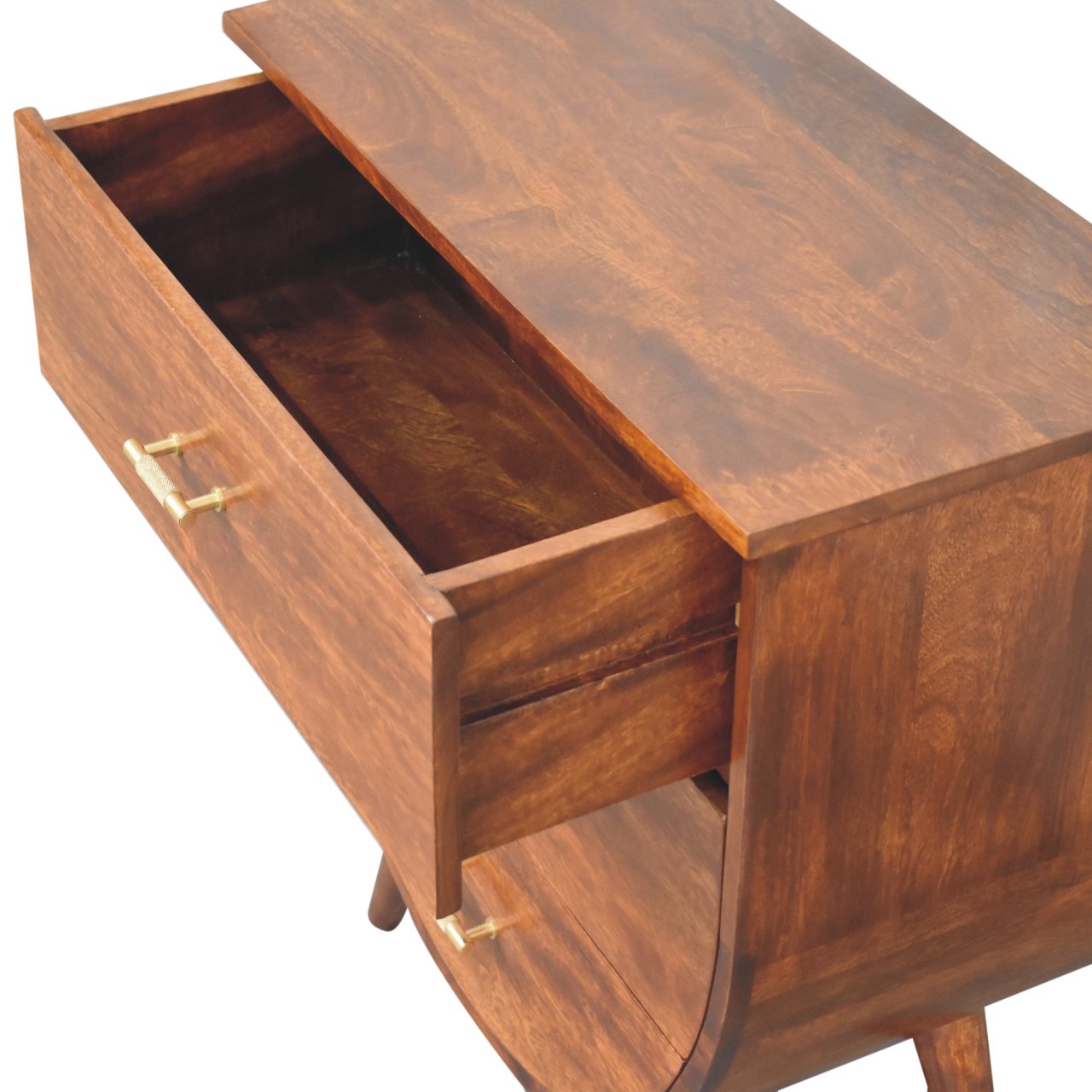 Agra Bedside Table | Solid Mango Wood