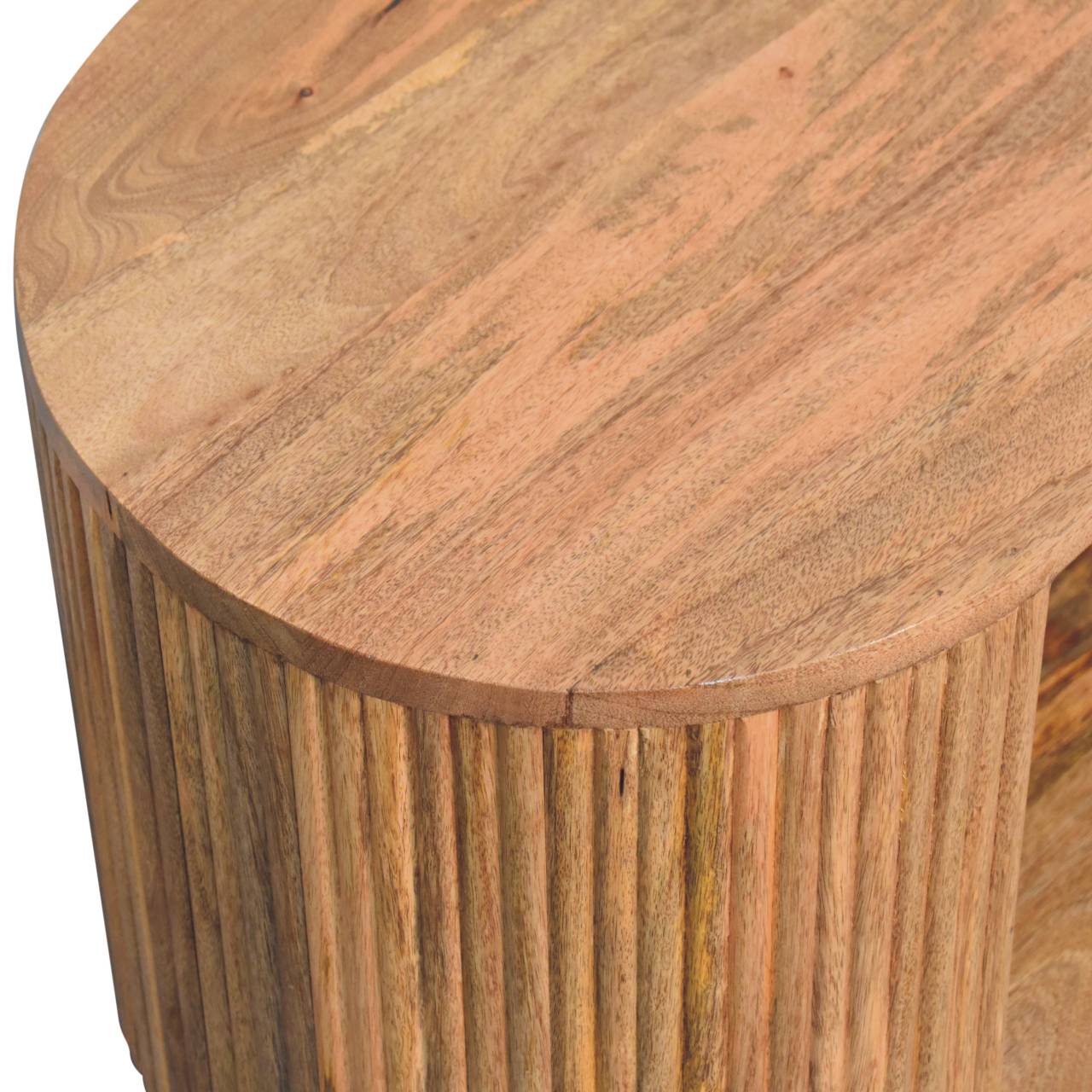 Soba Ball Open Coffee Table | Solid Mango Wood