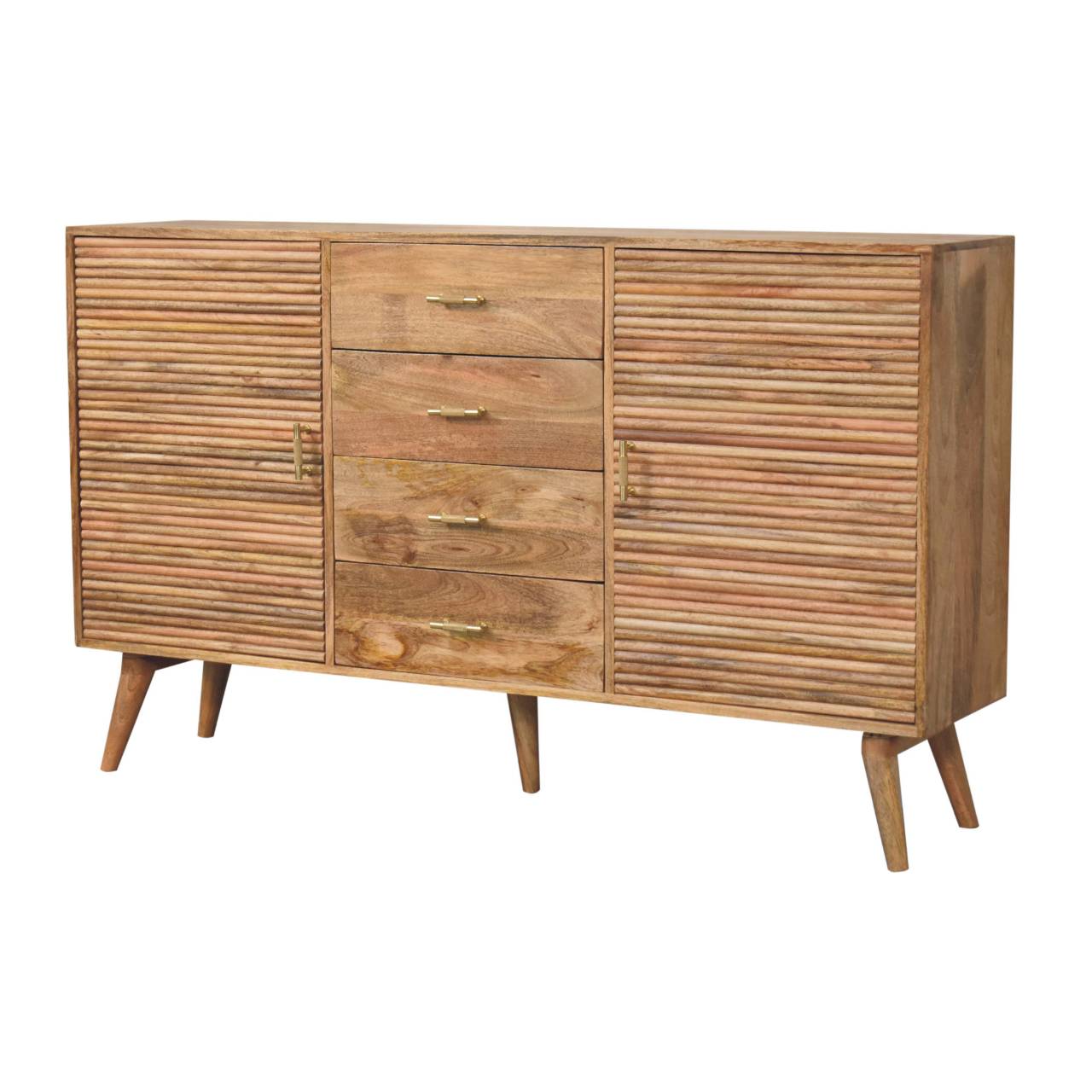 Soba T-Bar Large Nordic Chest — front three-quarter view
