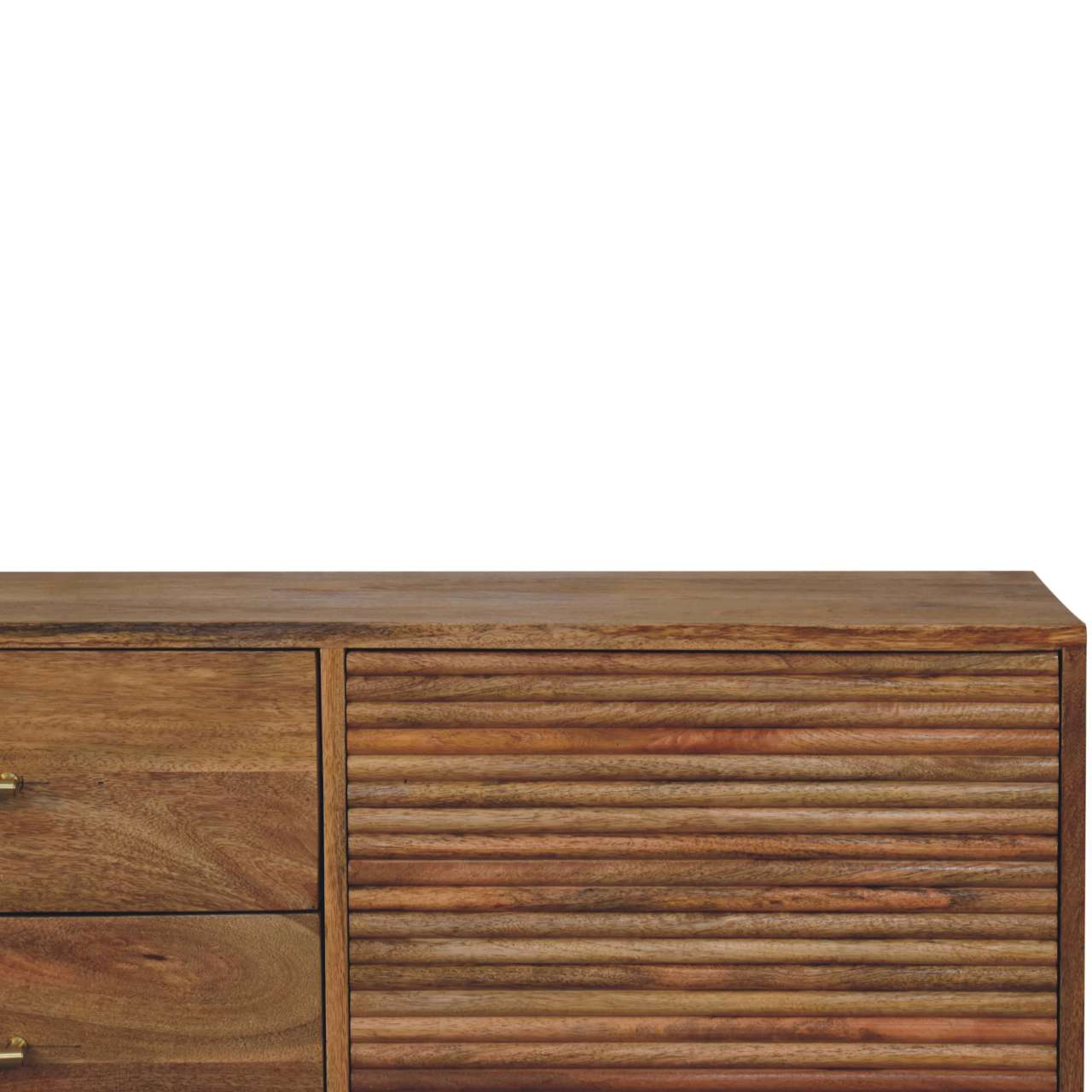 Soba T-Bar Large Nordic Chest — detail close-up
