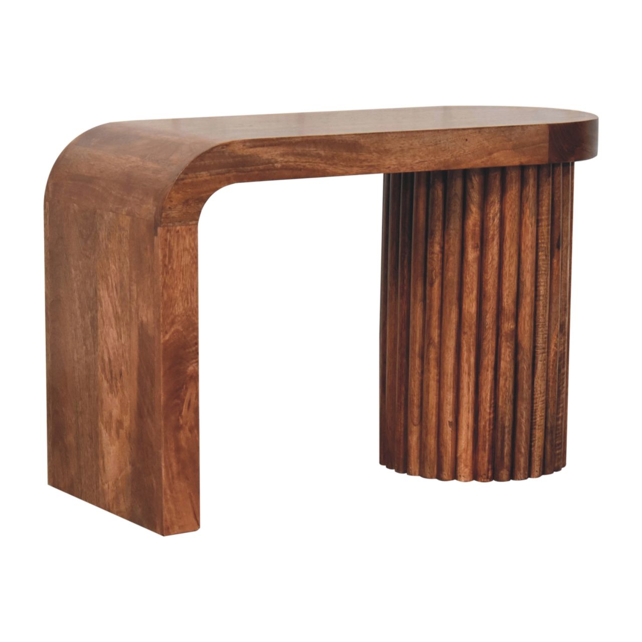Honey Caramel Serenity Coffee Table | Solid Mango Wood