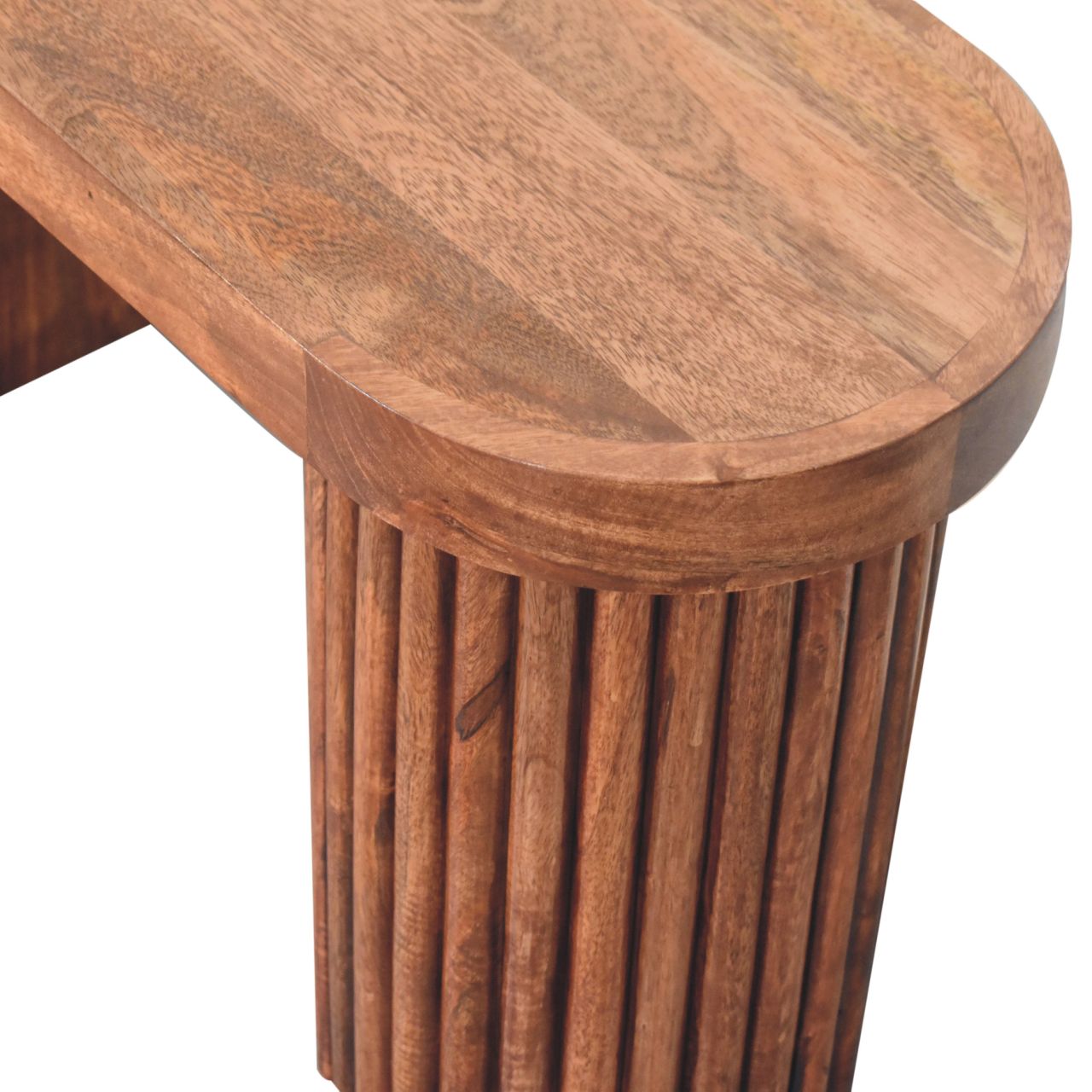 Honey Caramel Serenity Coffee Table | Solid Mango Wood