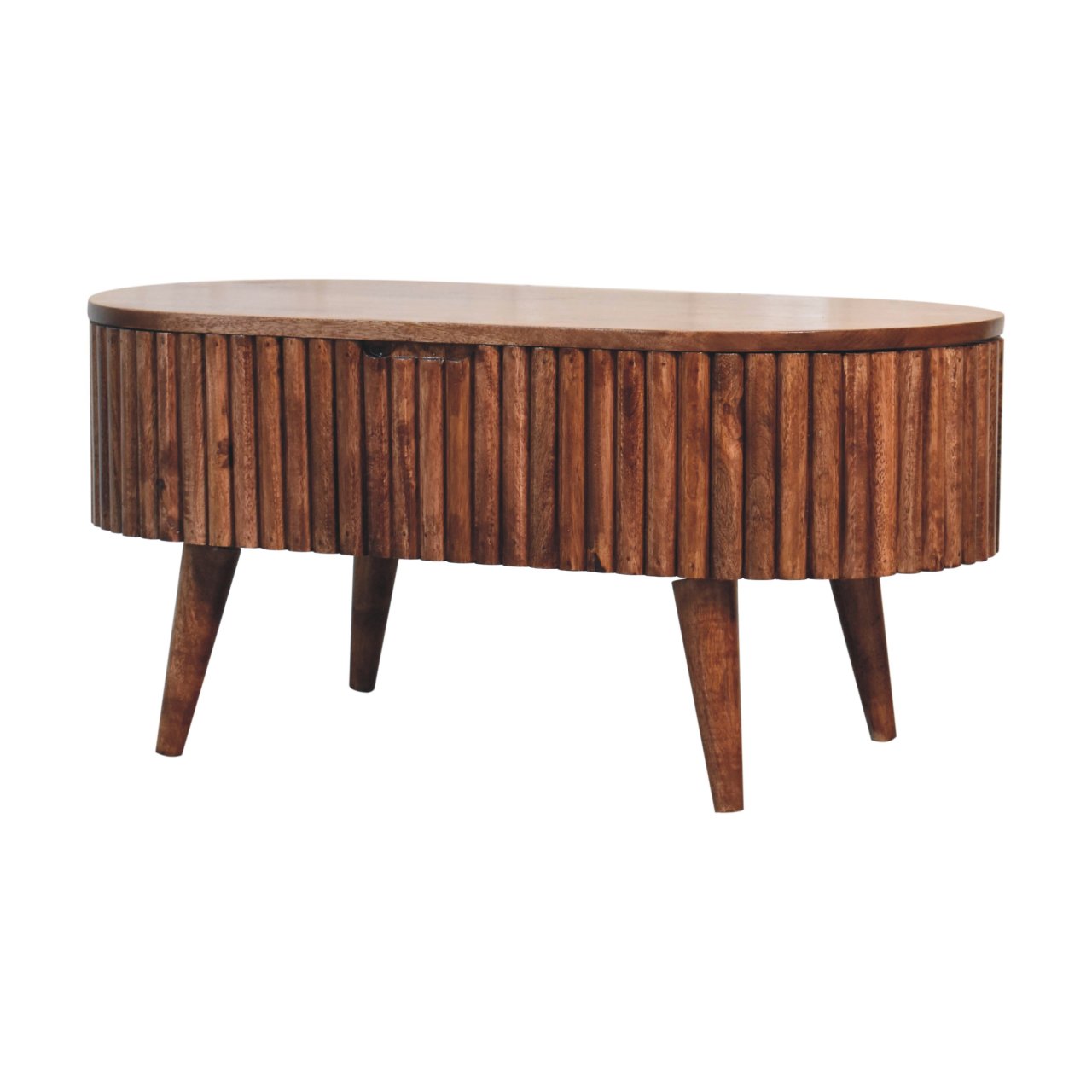 Honey Caramel Mokka Coffee Table | Solid Mango Wood