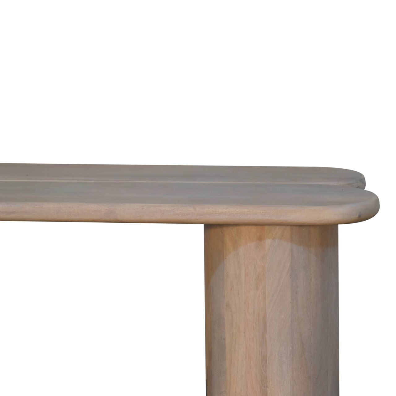 Twin Plank Bench — side angle
