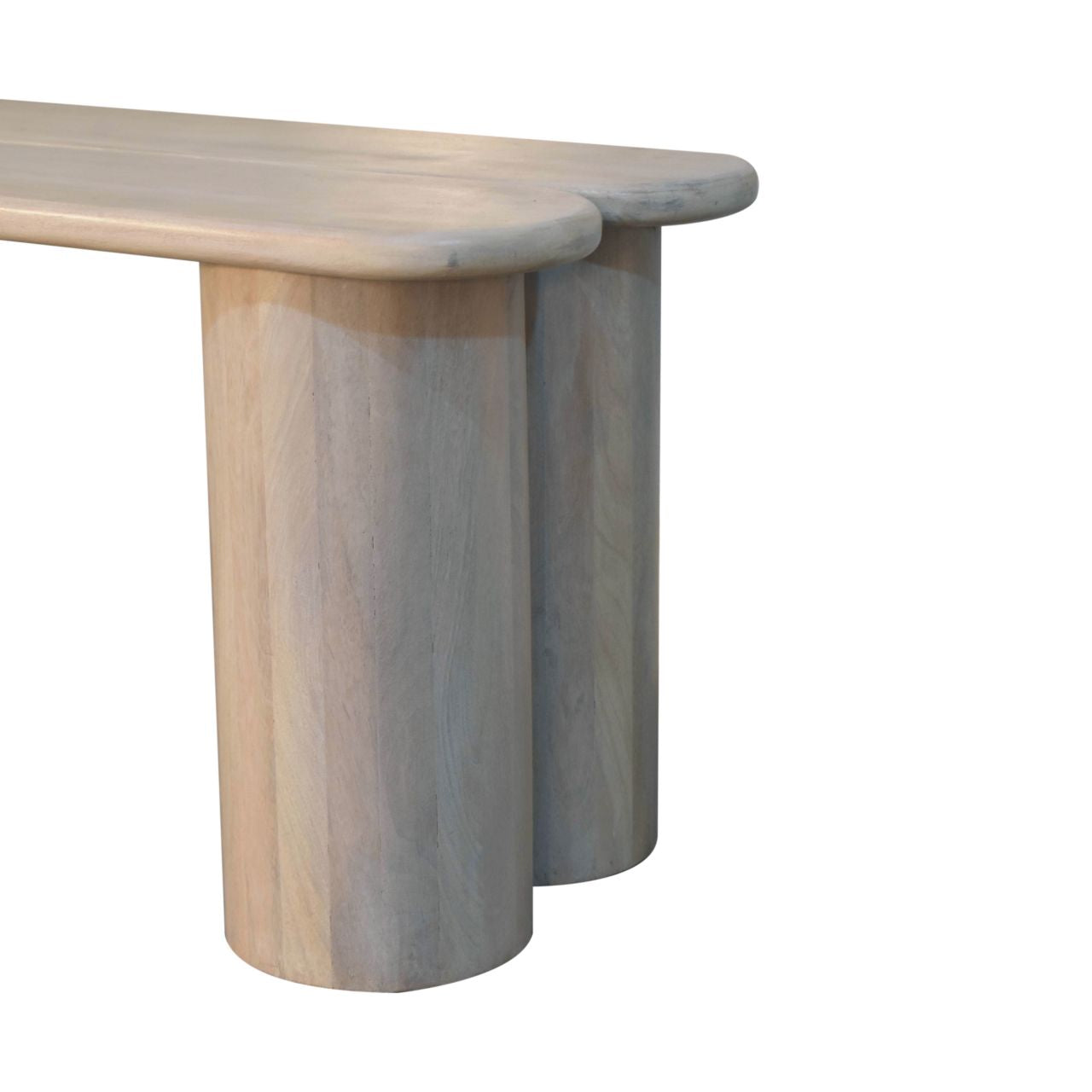 Twin Plank Bench — detail close-up