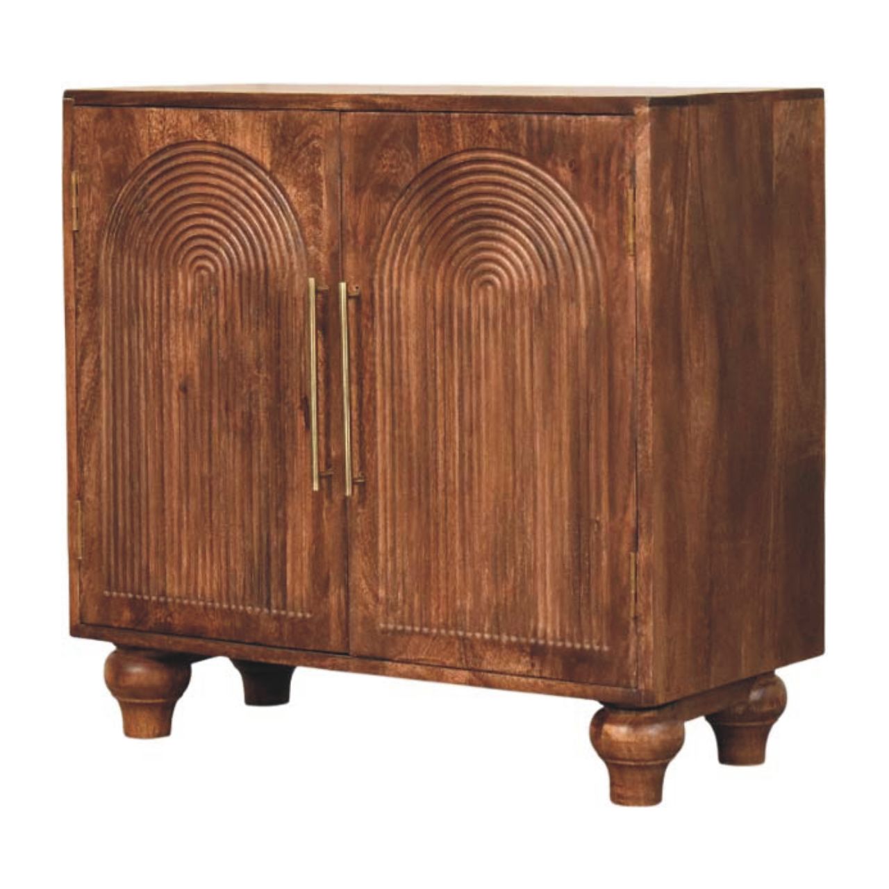 Arco Groove Sideboard | Solid Mango Wood