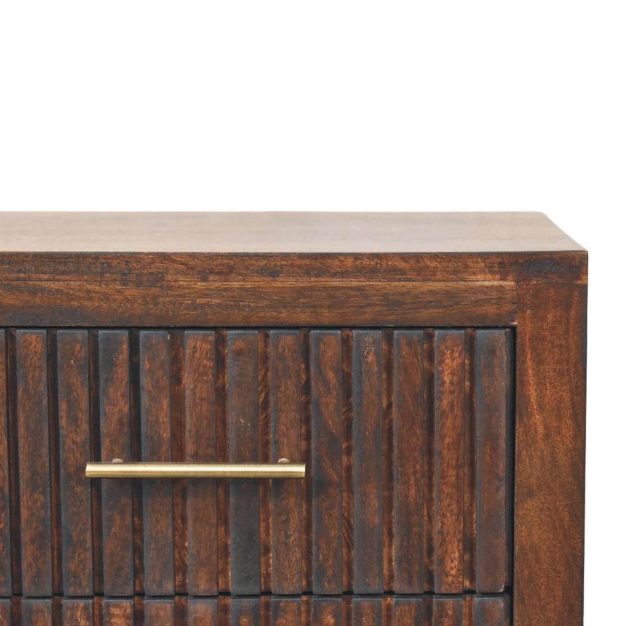 Belmont 2 Drawer Nightstand — detail close-up