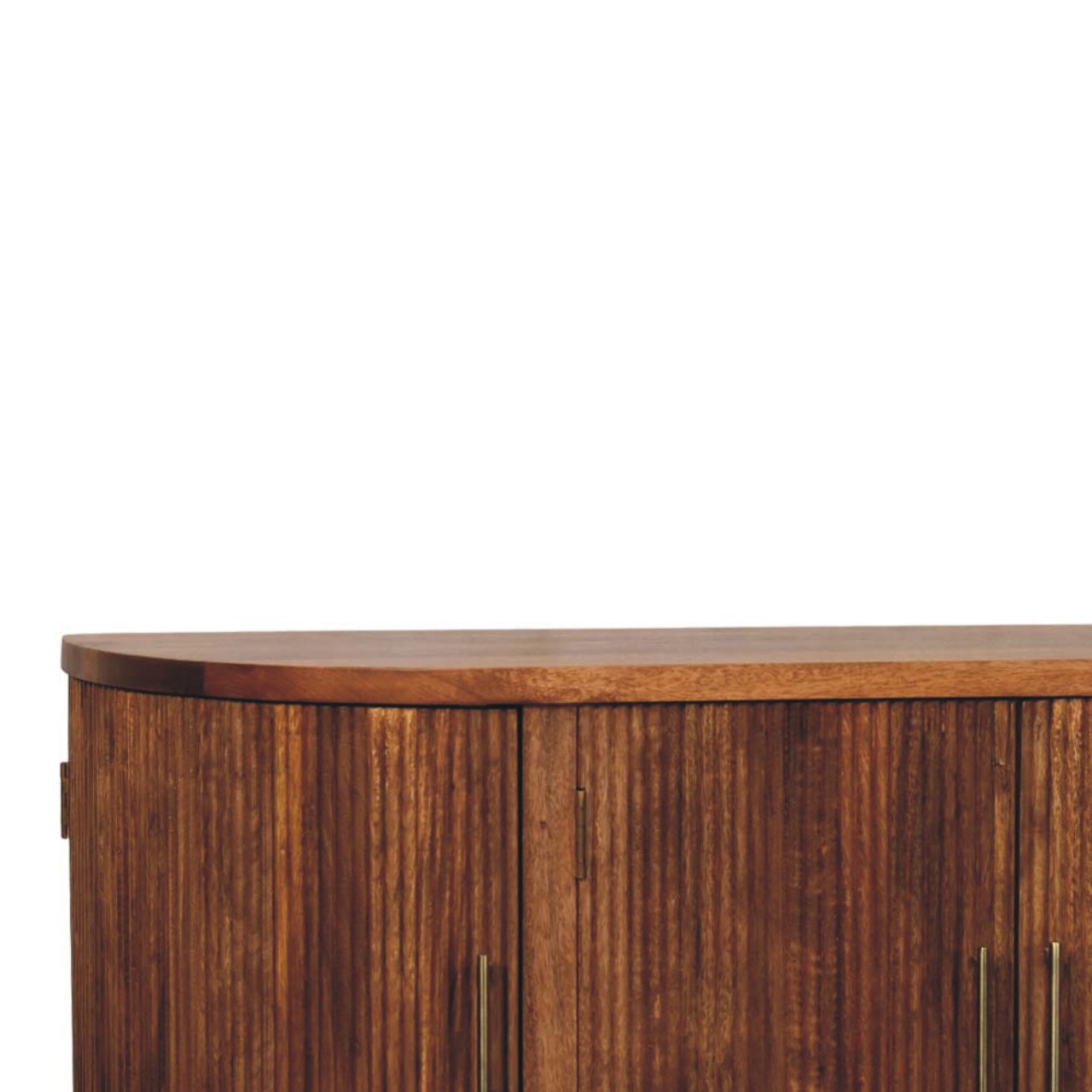 Ravello Curved 4-Door Sideboard — detail close-up