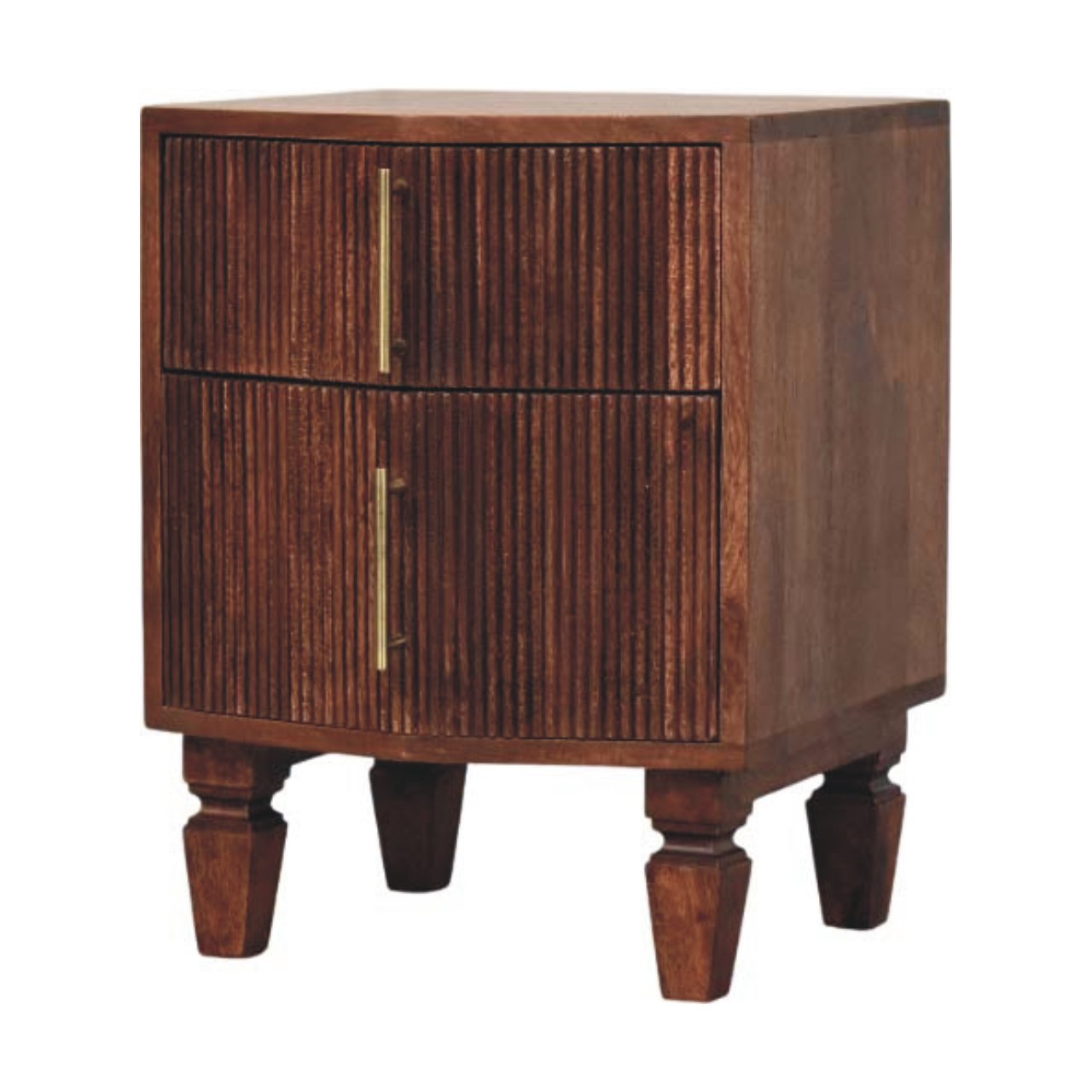 Harper Nightstand — front three-quarter view