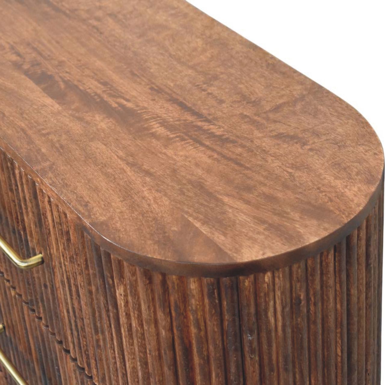 Ridgefront Chest - Roasted Almond | Solid Mango Wood