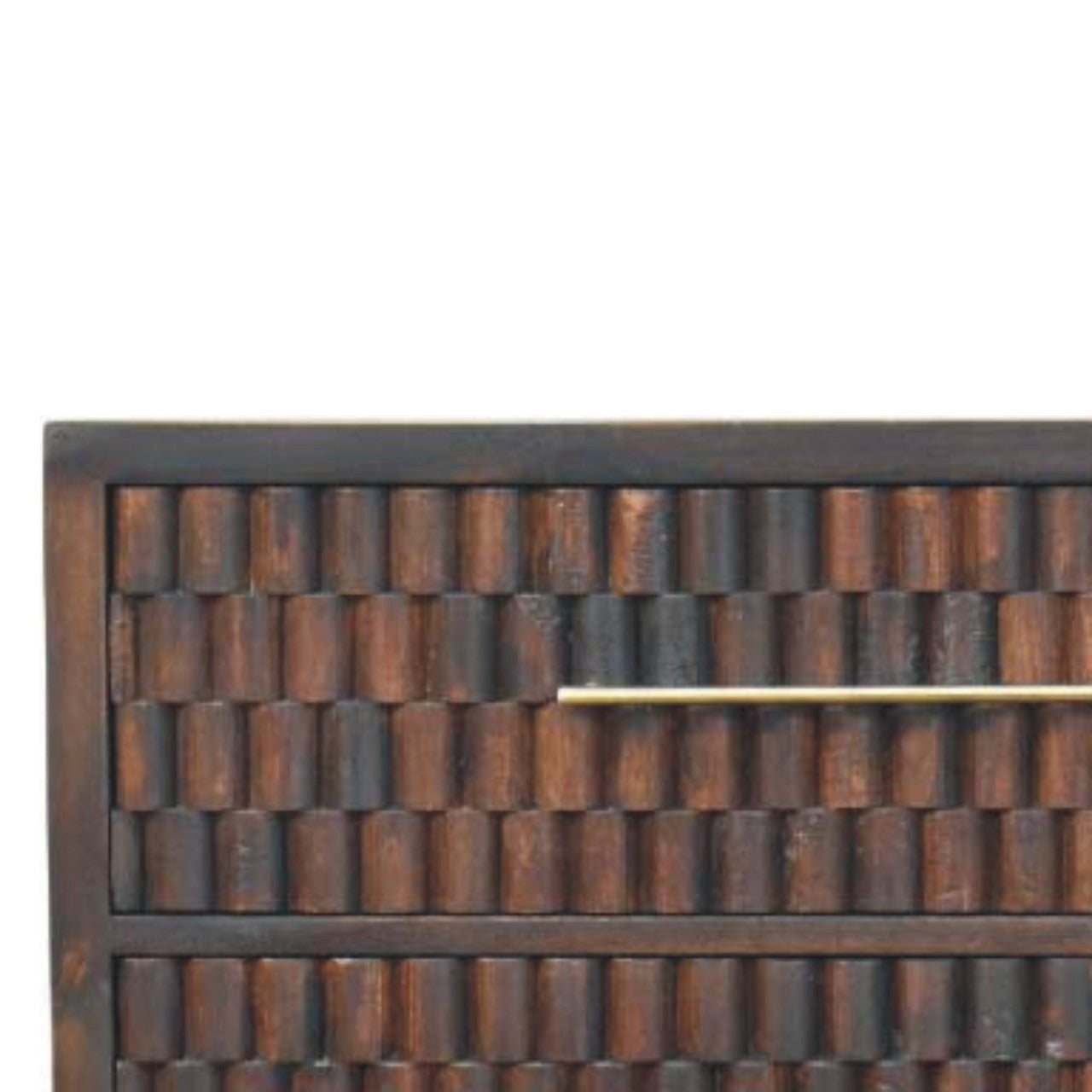 Cadiz Carved Drawer Chest | Solid Mango Wood