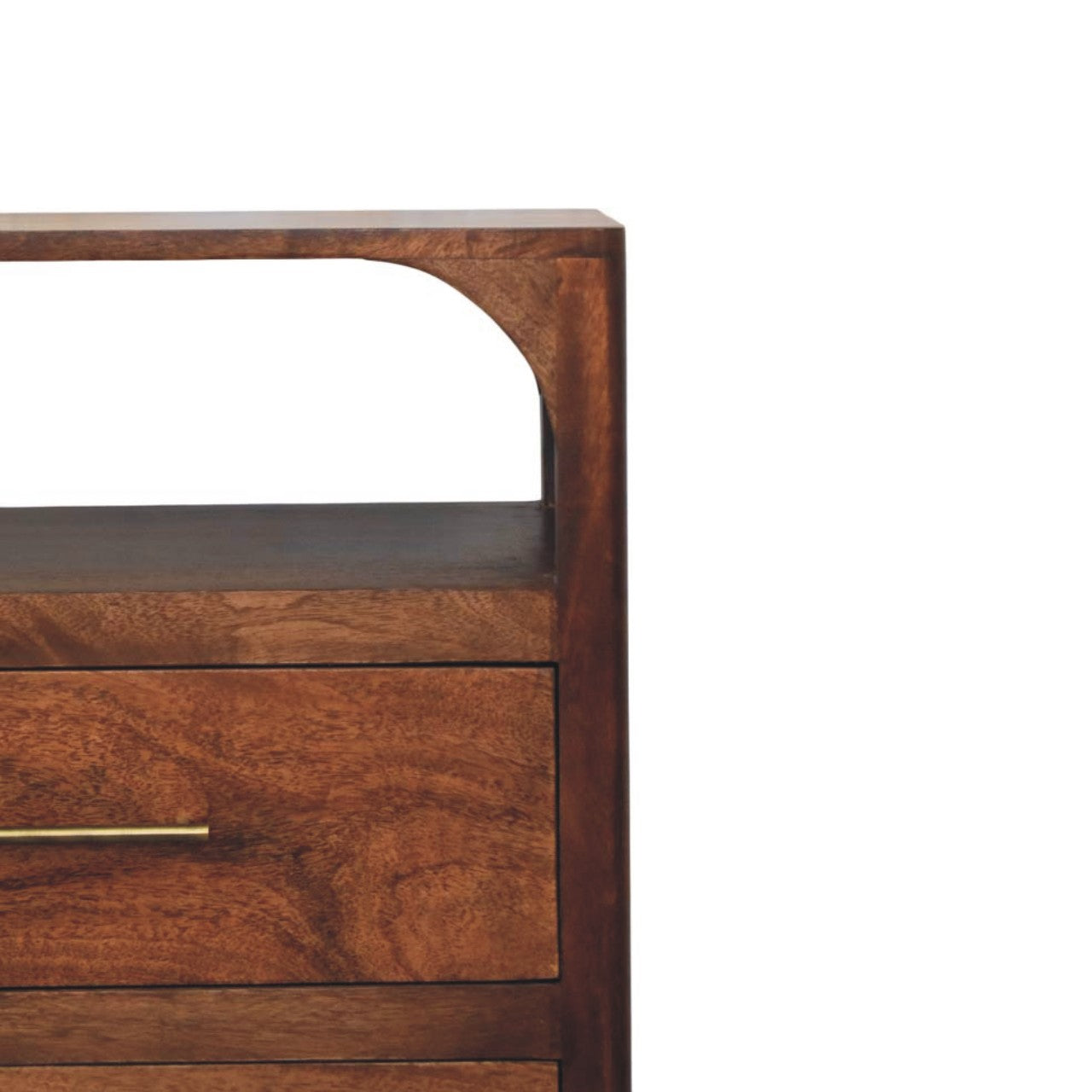Arc-Line 3 Drawer Chest — detail close-up