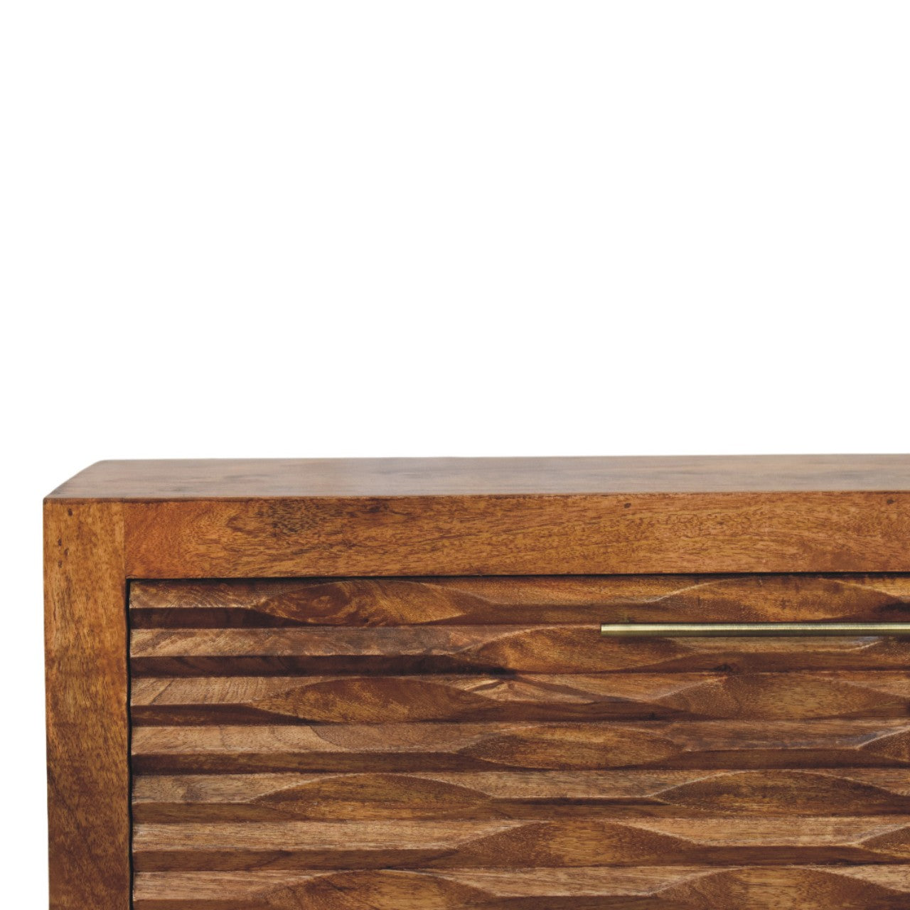 Amber Wavefront Cabinet — detail close-up