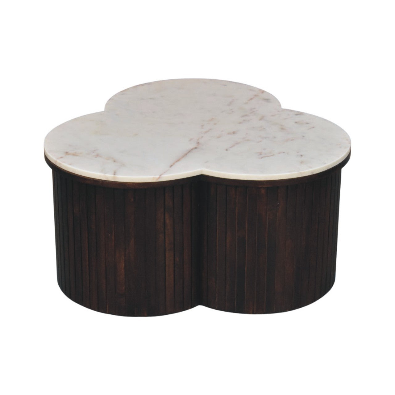 Verona Marble Coffee Table | Solid Mango Wood