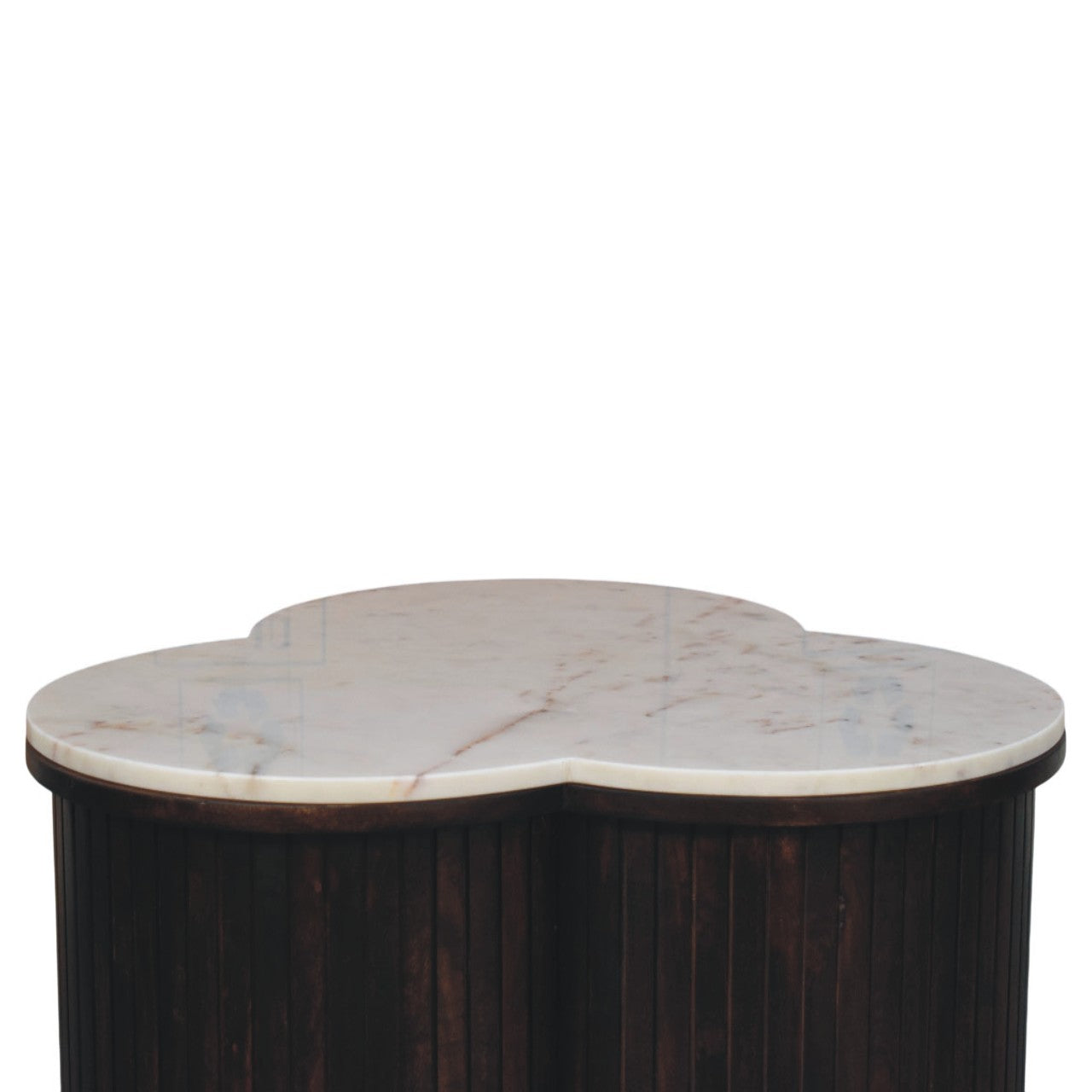 Verona Marble Coffee Table | Solid Mango Wood