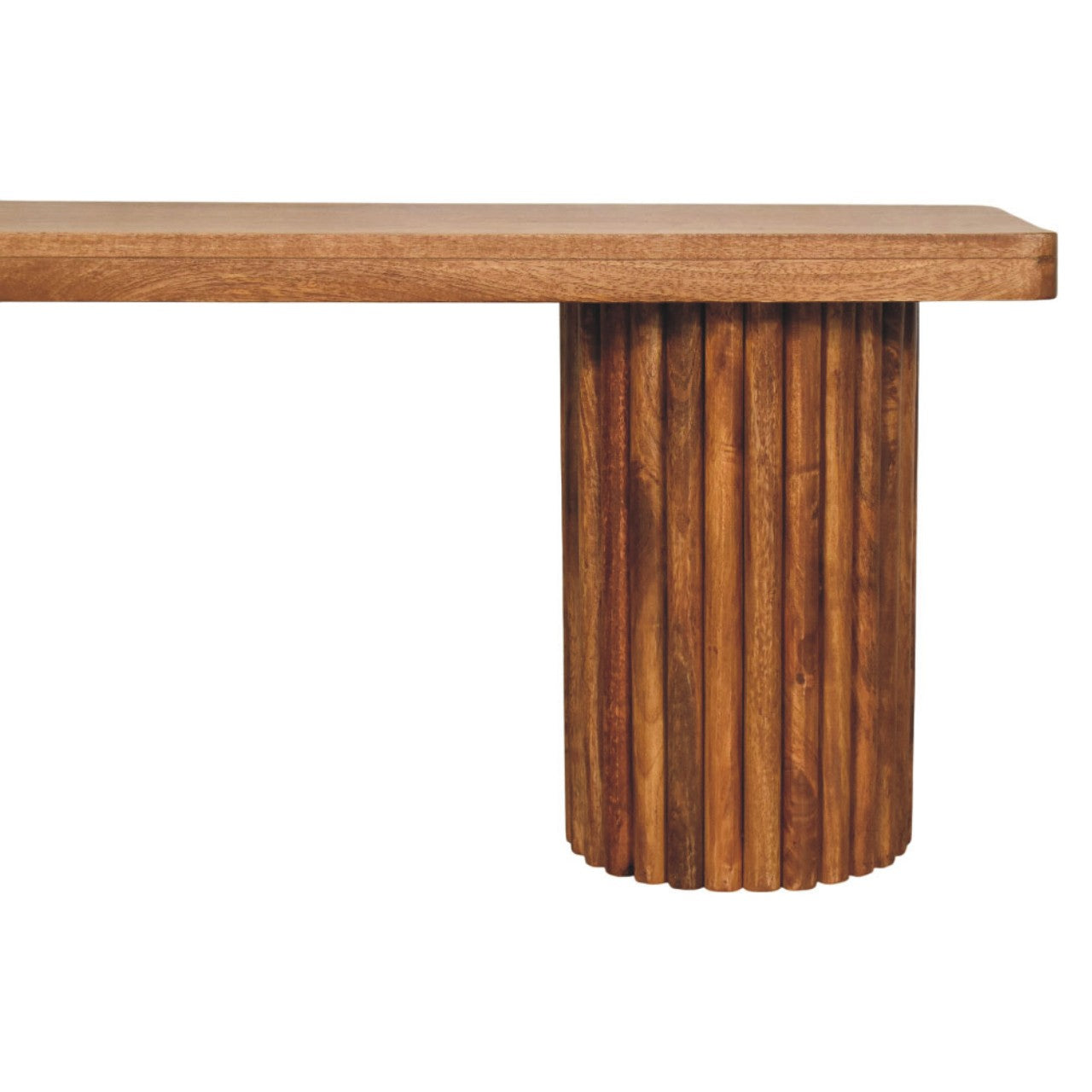 Astoria Fluted Bench — detail close-up